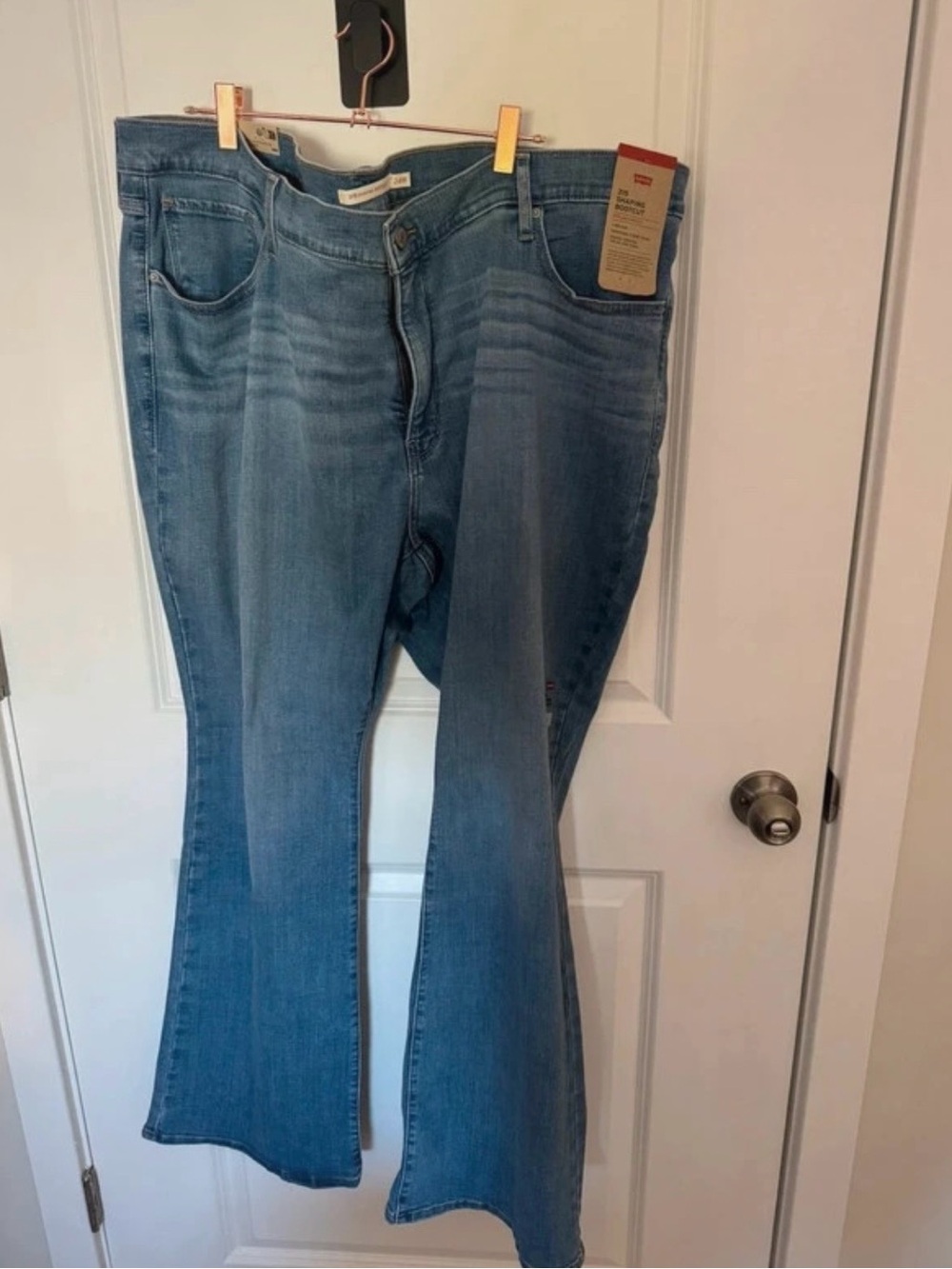 NWT Levi's 315 Shaping Bootcut Jeans Plus Size 24W M Medium Wash